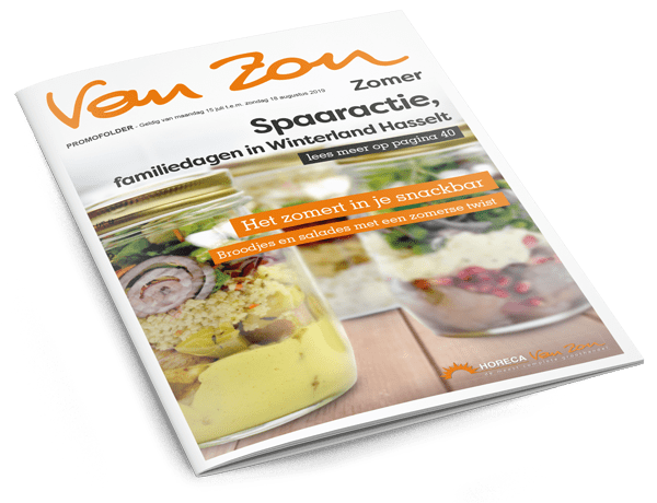 Van Zon promofolder juli 2019